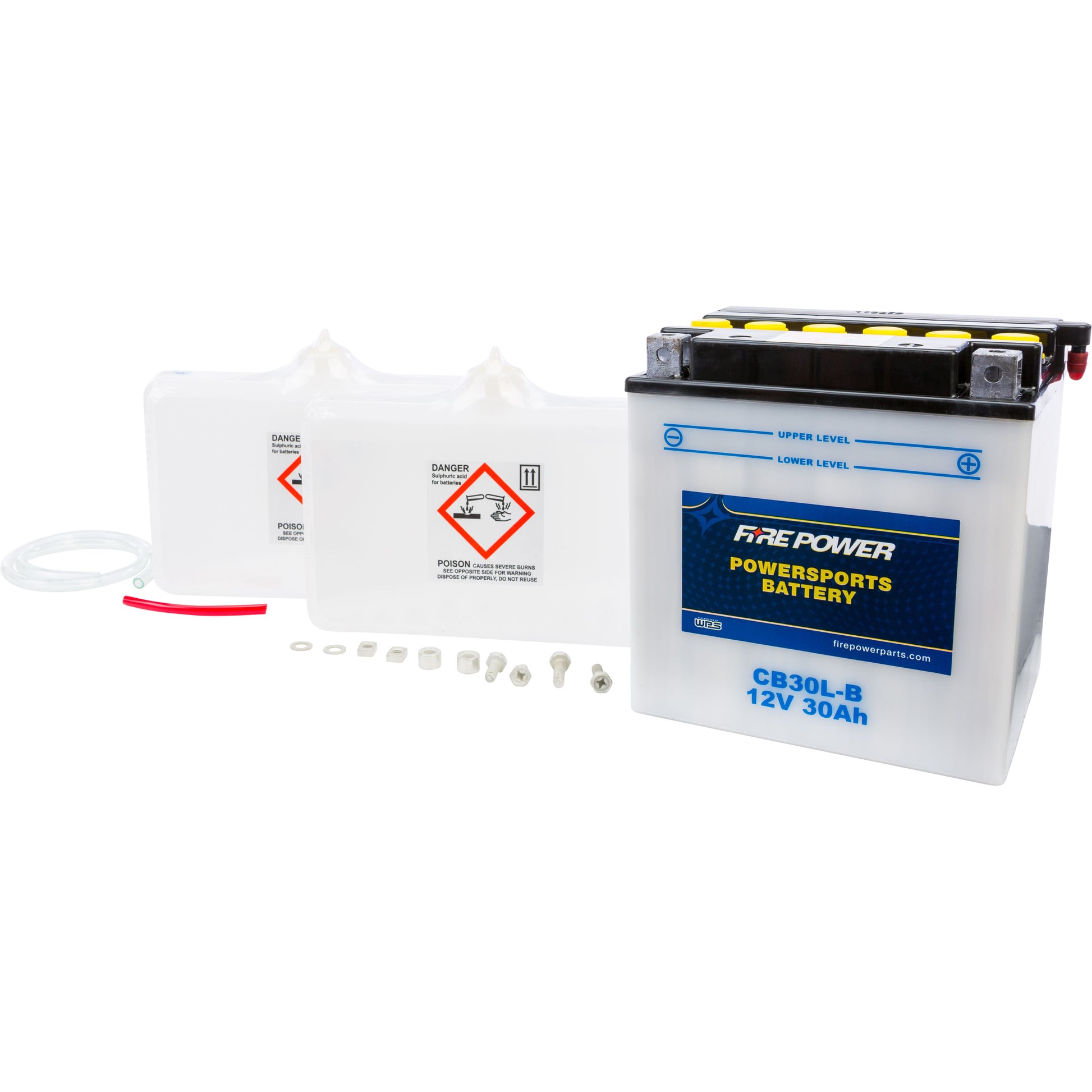 Battery W/Acid Cb30l B 12v Heavy Duty