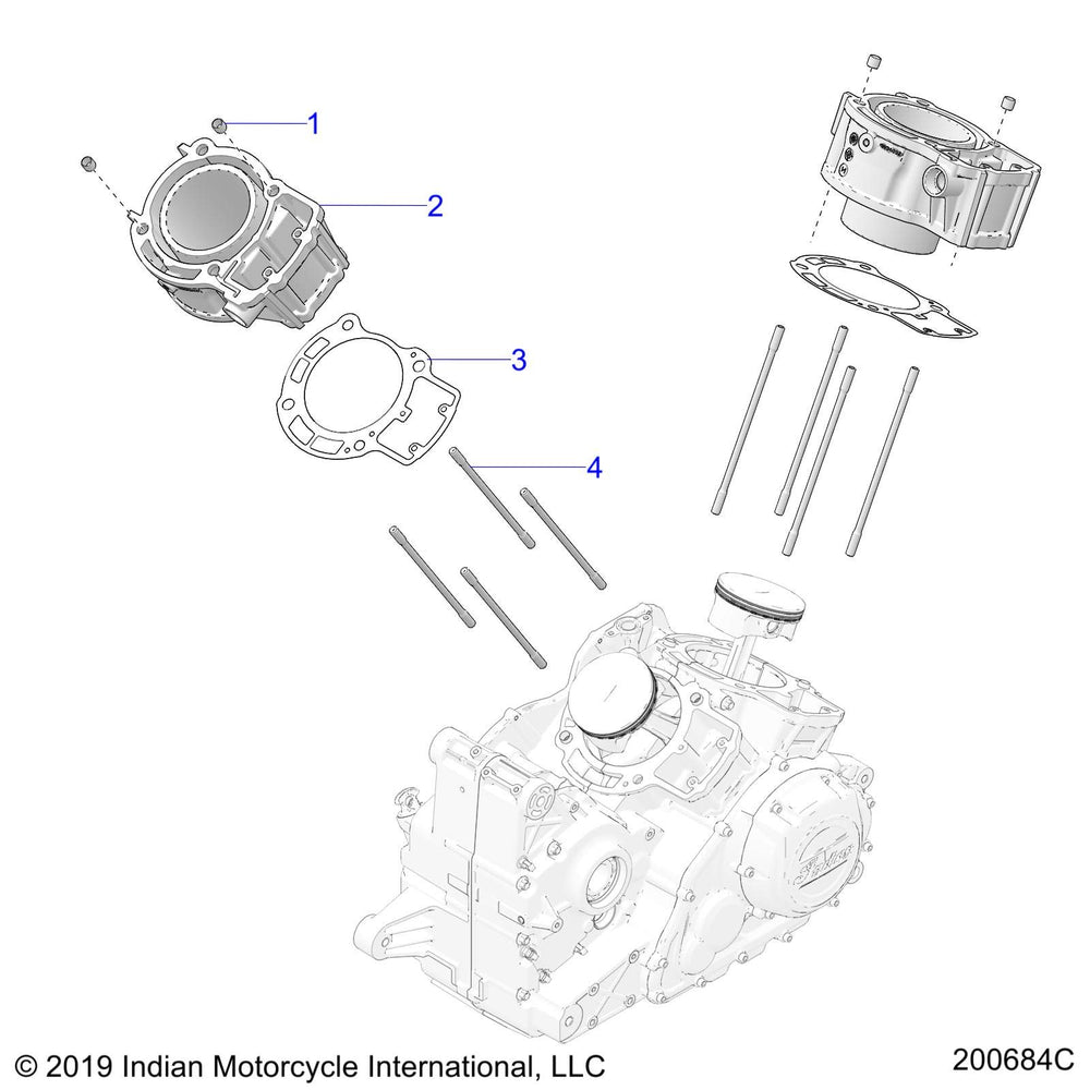
                      
                        Indian Motorcycle GASKET-BASE, Genuine OEM Part 5814606, Qty 1
                      
                    
