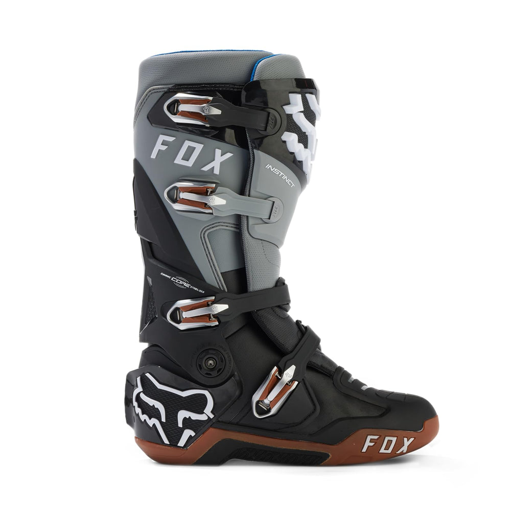 
                      
                        FOX RACING INSTINCT MOTOCROSS BOOTS, BLACK/GREY, 9
                      
                    