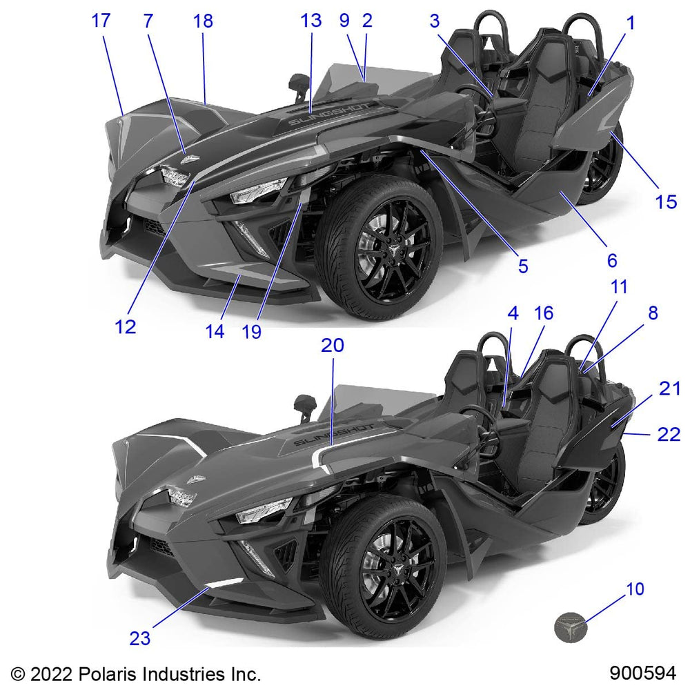 
                      
                        Polaris Slingshot Decal-Front Wing,LH,RED, Genuine OEM Part 7187369, Qty 1
                      
                    