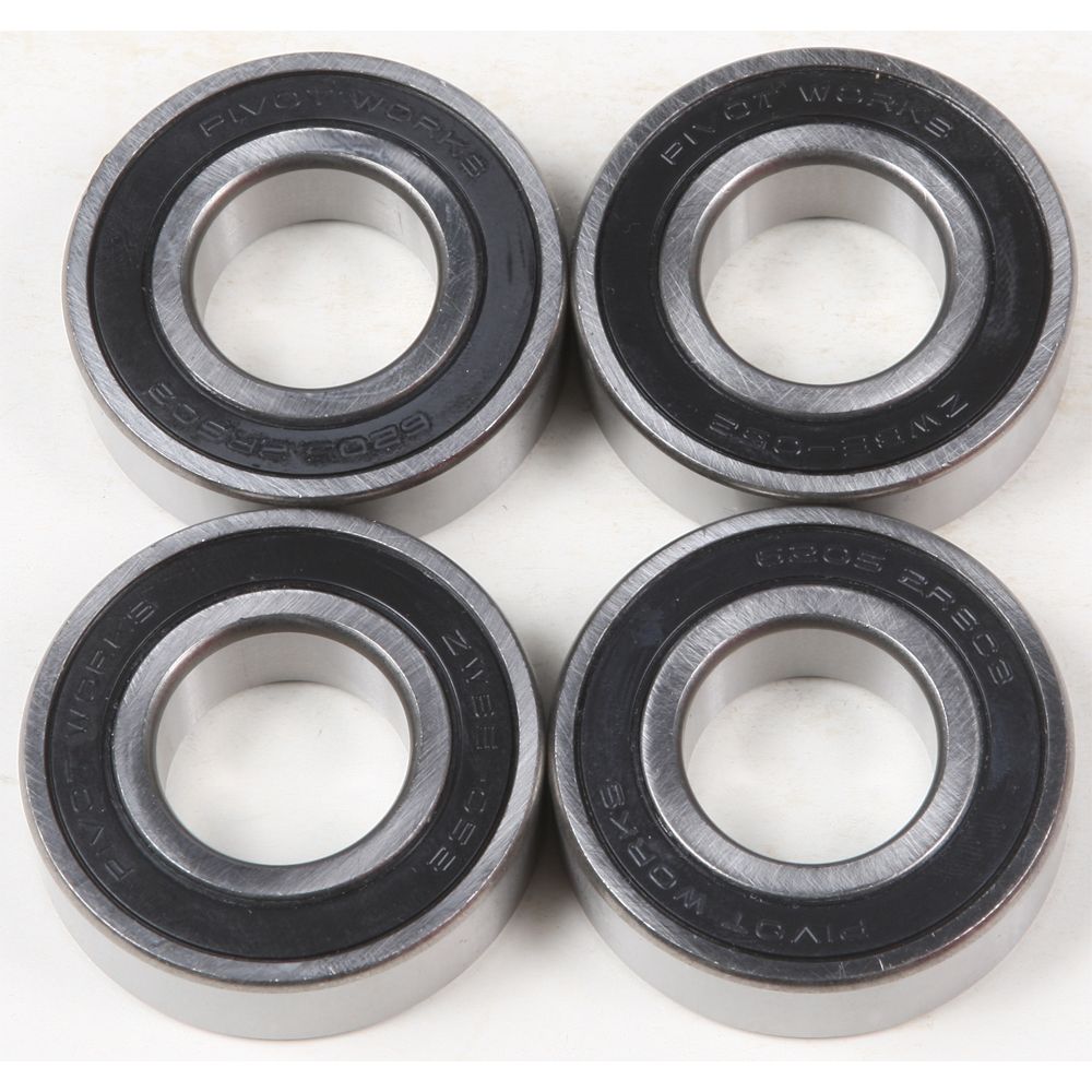 Rear Wheel Bearing Kit 4pc 25mm Id Sealed Non Abs