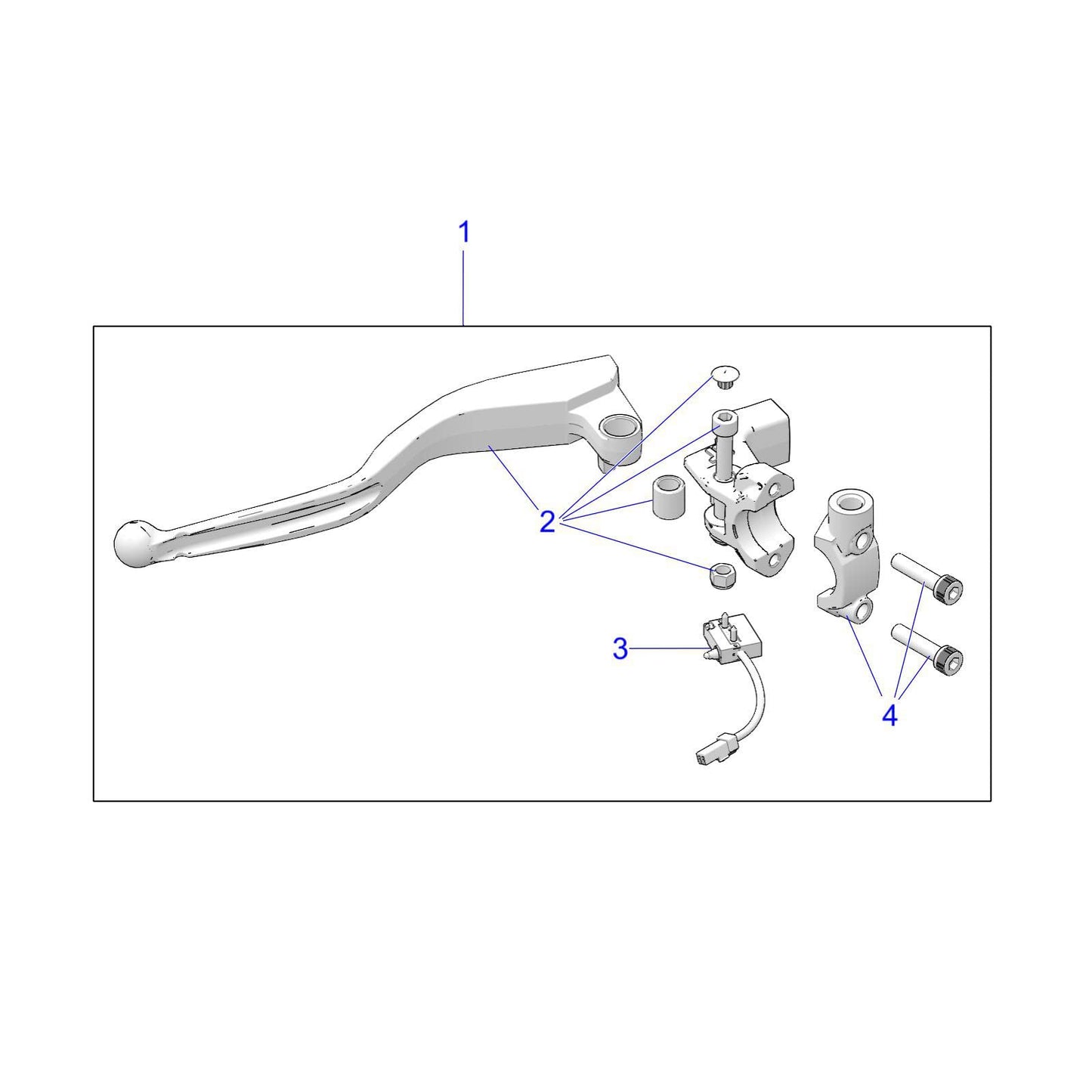Indian Motorcycle Nut, Genuine OEM Part 7547739, Qty 1