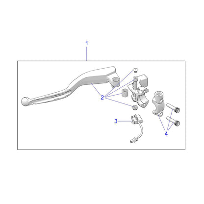 Indian Motorcycle Nut, Genuine OEM Part 7547739, Qty 1