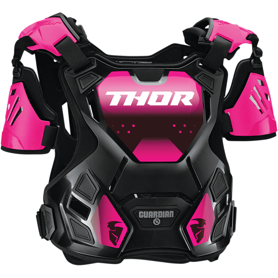 THOR Women's Guardian Deflector - Black/Pink - M/L 2701-0963