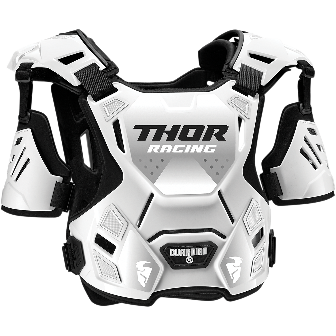 THOR Youth Guardian Roost Deflector - White - 2XS/XS 2701-0966