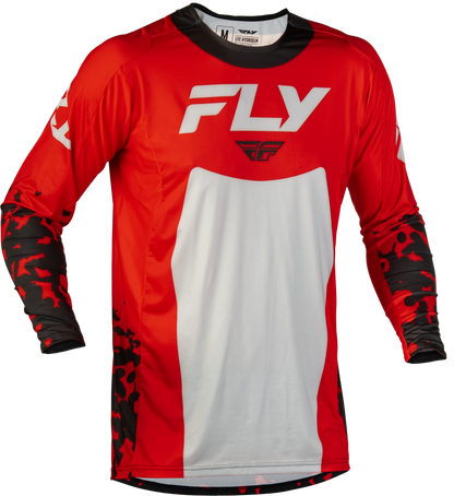 Youth Lite Flake Jersey Red/Grey/Black Yxl