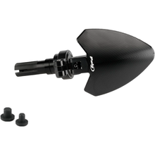 Handlebar End Folding Mirror Left Black