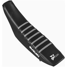 Seat Cover Black/Grey Ribs