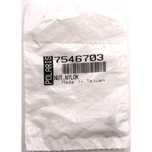 Polaris GEM Nylok Nut, Genuine OEM Part 7546703, Qty 1