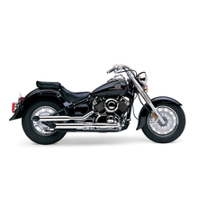 Blvd Slashcut Slip On Chrome Yam V Star 650