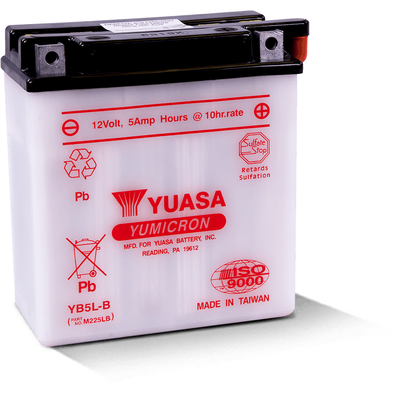 Yuasa YB5L-B Yumicron 12-Volt Battery