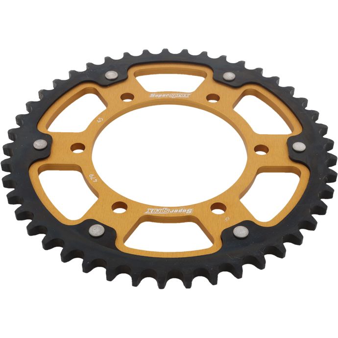 Rear Stealth Sprocket Alu/Stl 45t 530 Gld Yam
