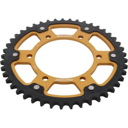 Rear Stealth Sprocket Alu/Stl 45t 530 Gld Yam
