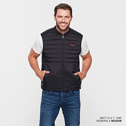 Indian Motorcycle Men's Clayton Thermo Vest, Black - M - 283318603