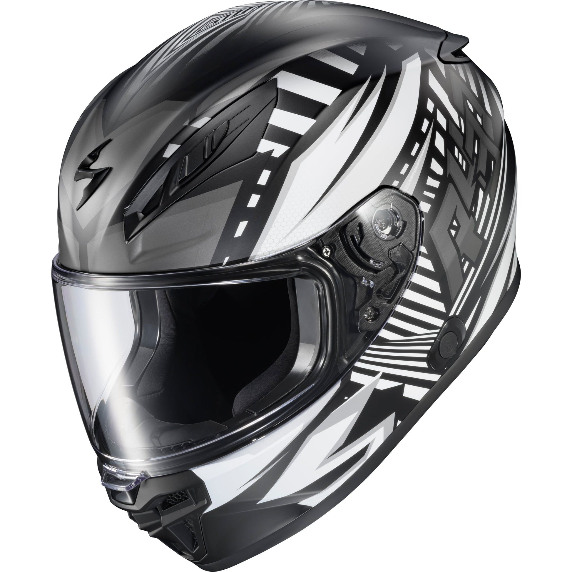 Exo R430 Full Face Helmet Head Trip Grey Sm