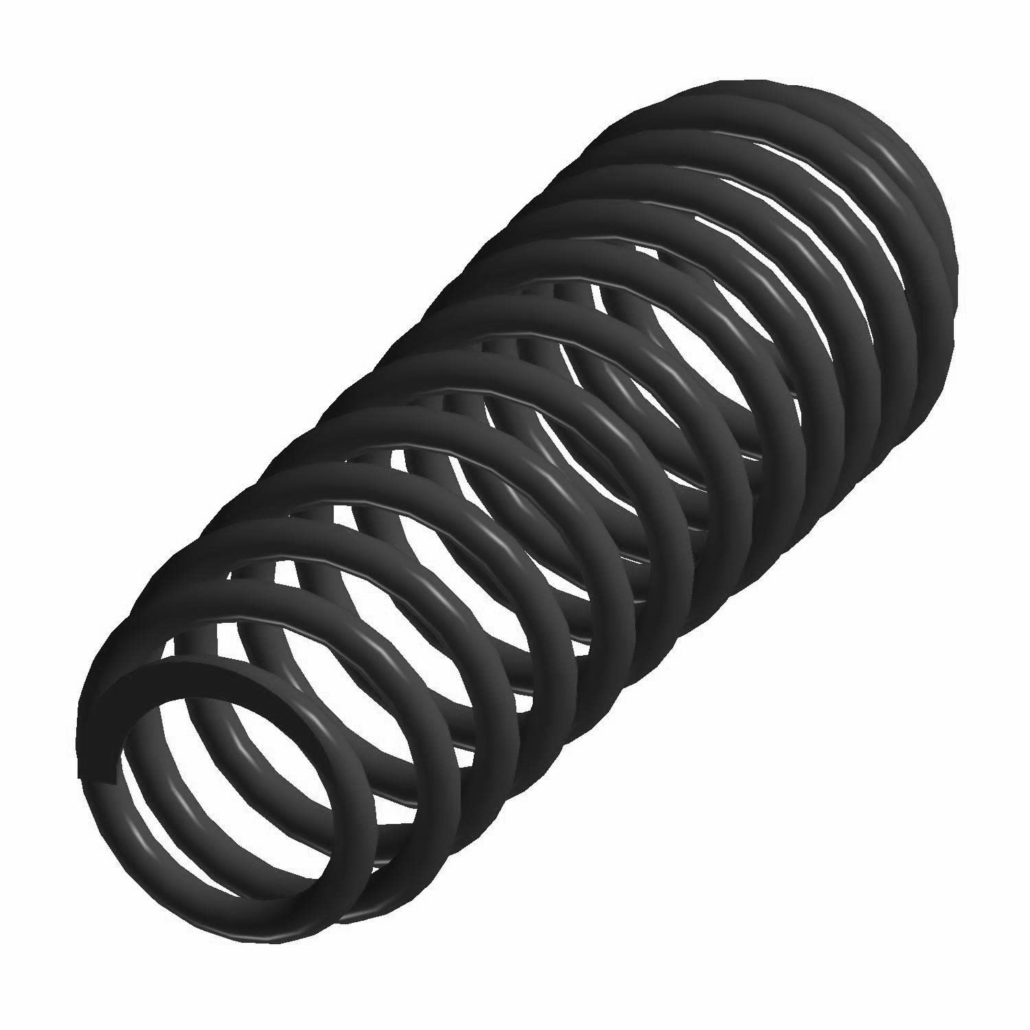 Polaris Ranger Spring, 305#, Matte Black, Genuine OEM Part 7044019-458, Qty 1