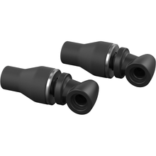 Turn Signal Holder Light Unit Pair Black