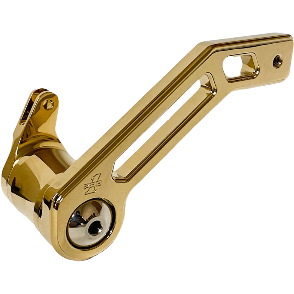 T Rex Shorty Brake Arm Gold `08 13 Touring