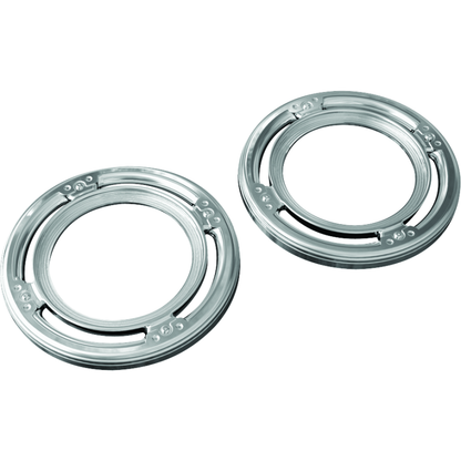 Kuryakyn Rear Speaker Accents For Harley-Davidson Chrome