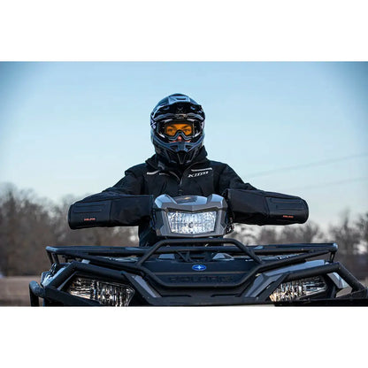 Geartector® Cold Weather Handlebar Mitts - Black