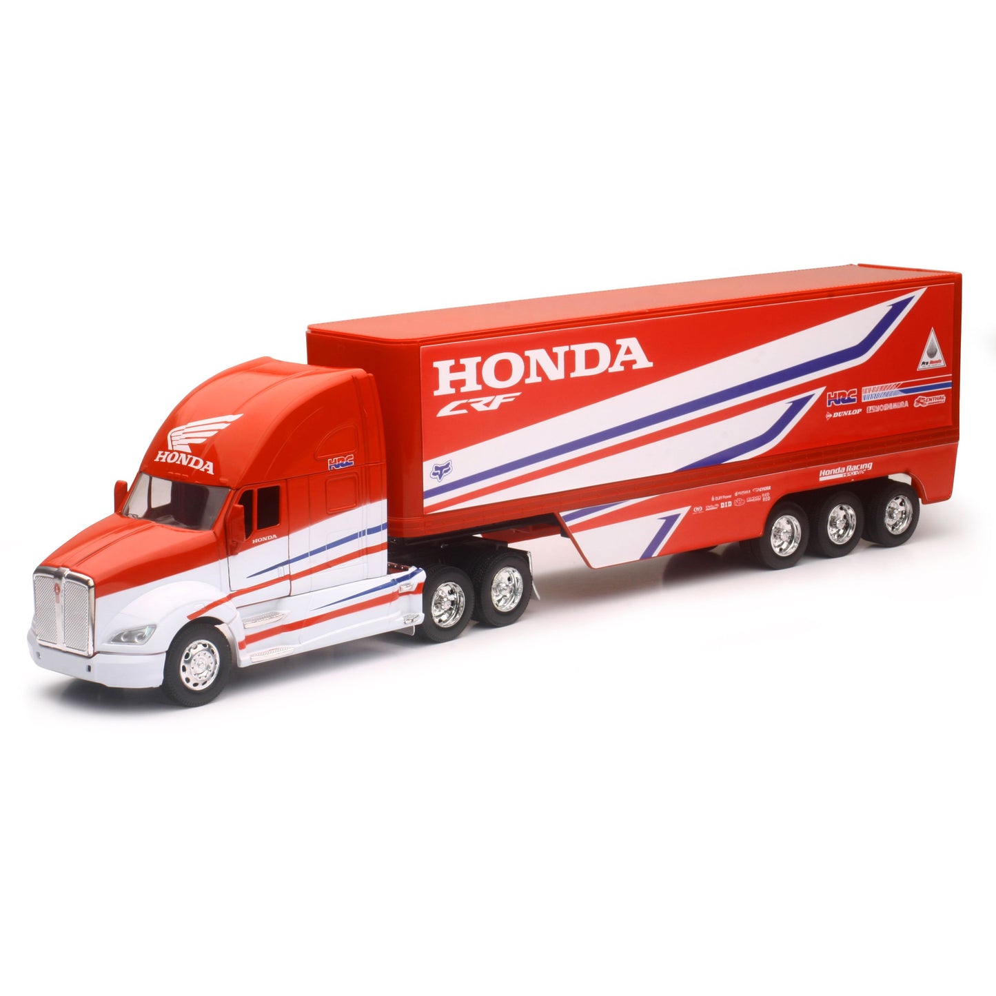 Replica 1:32 Semi Truck 17 Honda Race Truck