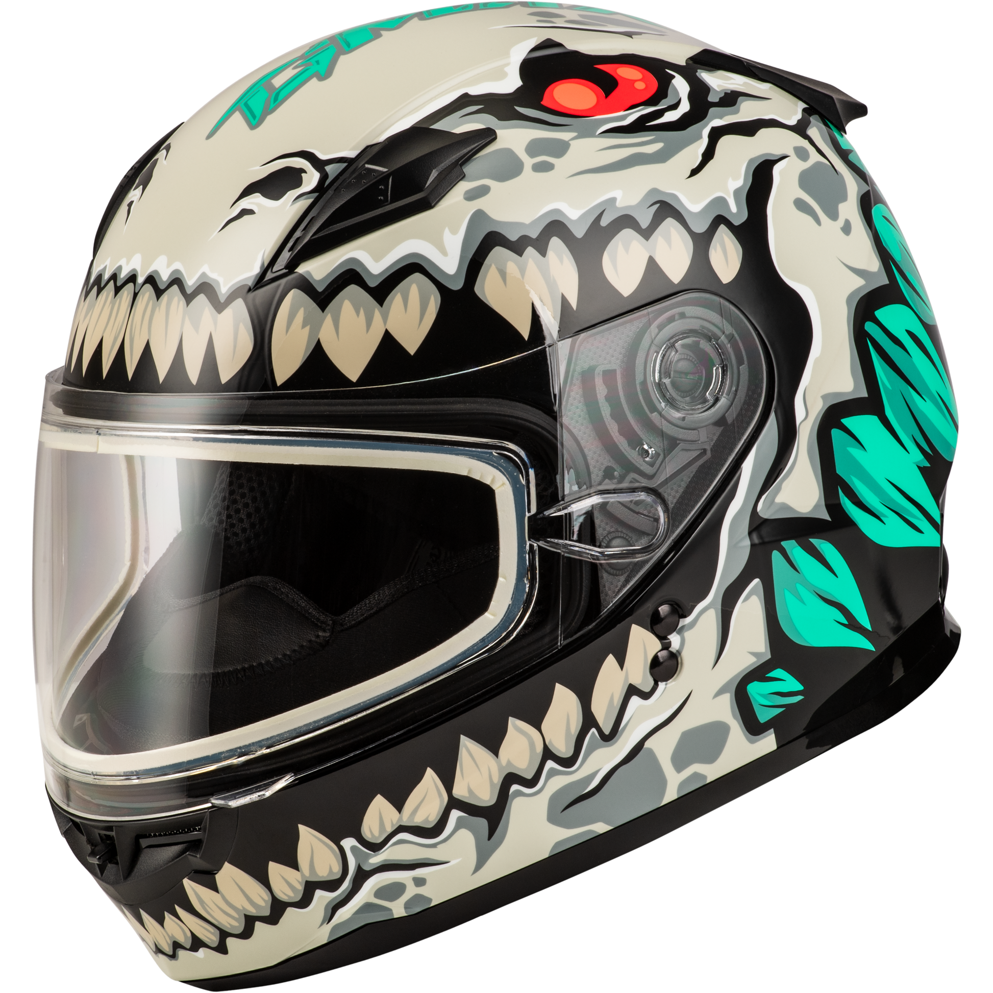 Youth Gm 49y Drax Snow Helmet Silver Yl