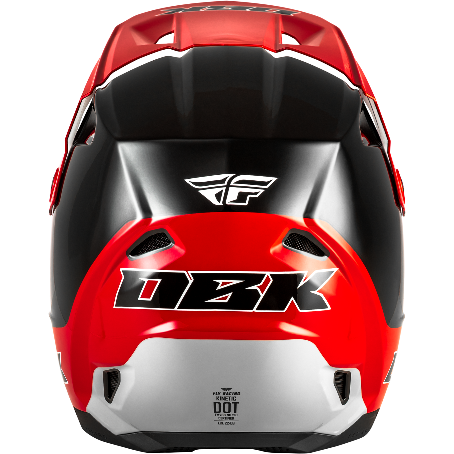Kinetic Dbk Helmet Black/Red/Grey Sm