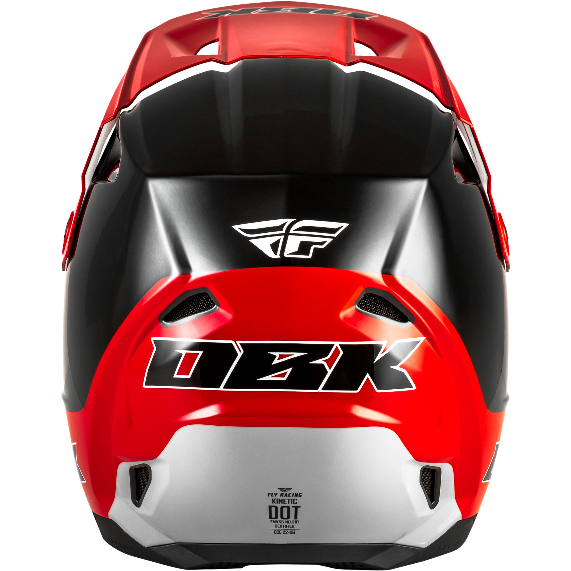 Kinetic Dbk Helmet Black/Red/Grey 2x