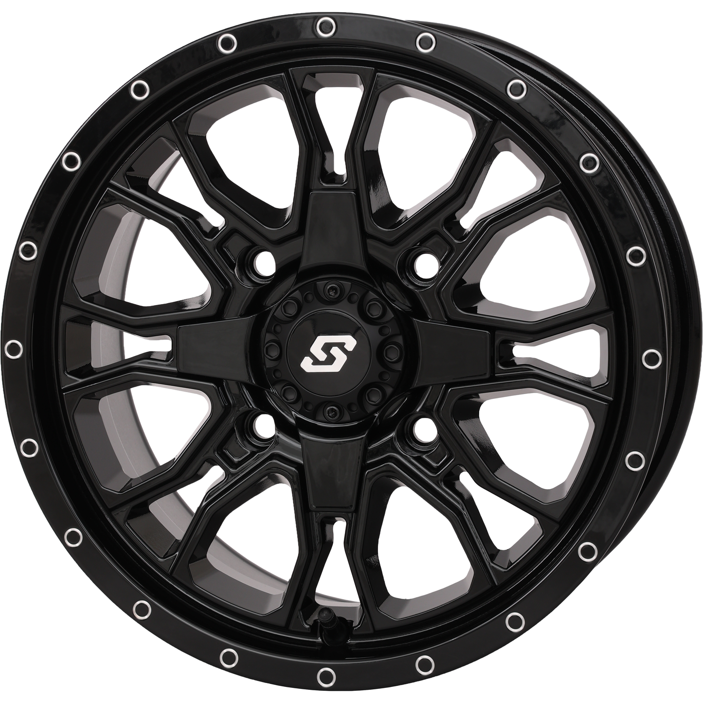 Fusion Dd Wheel  14x7 5+2 4/137 & 4/156 Gloss Black