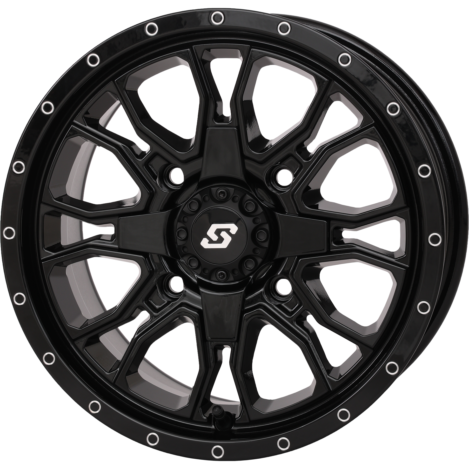 Fusion Dd Wheel  14x7 5+2 4/137 & 4/156 Gloss Black