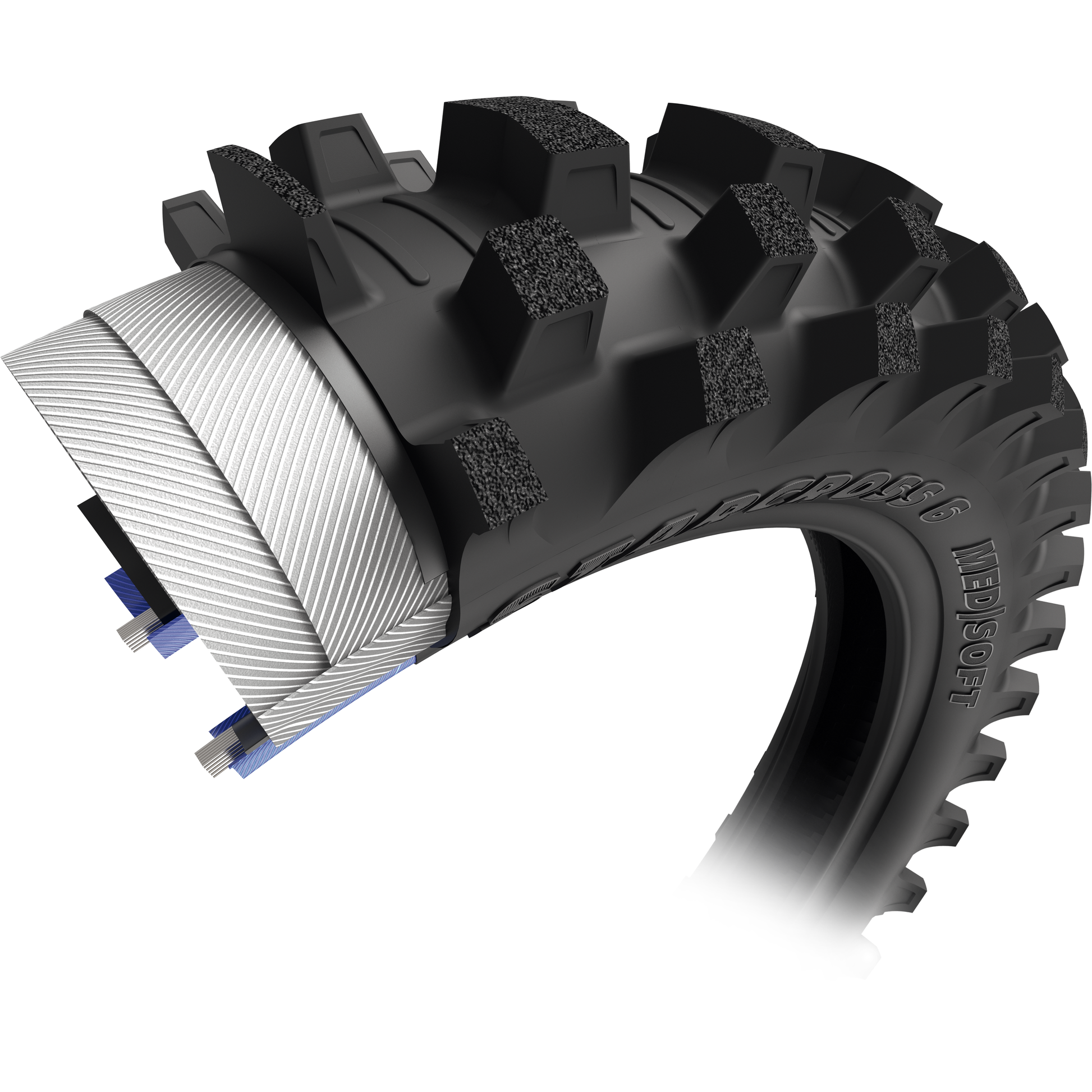 Tire Starcross 6 Med Soft Rear 110/90 19 62m Bias Tt