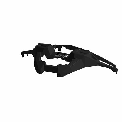 Polaris Ranger Front Upper Fascia, Gloss Black, Genuine OEM Part 5452177-070, Qty 1