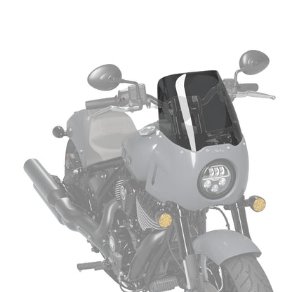 Indian Motorcycle Chief Quarter Fairing Tall Flared Wind Deflector - 2889915-02