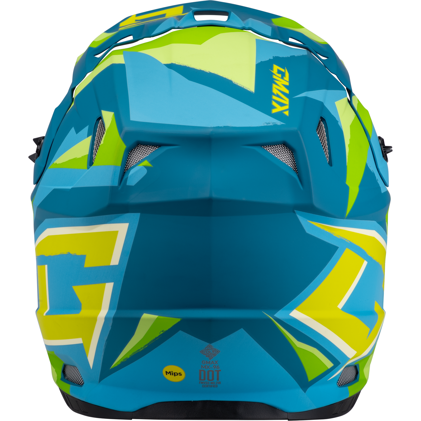 Mx 96 Splinter Helmet Matte Blue/Green Xs