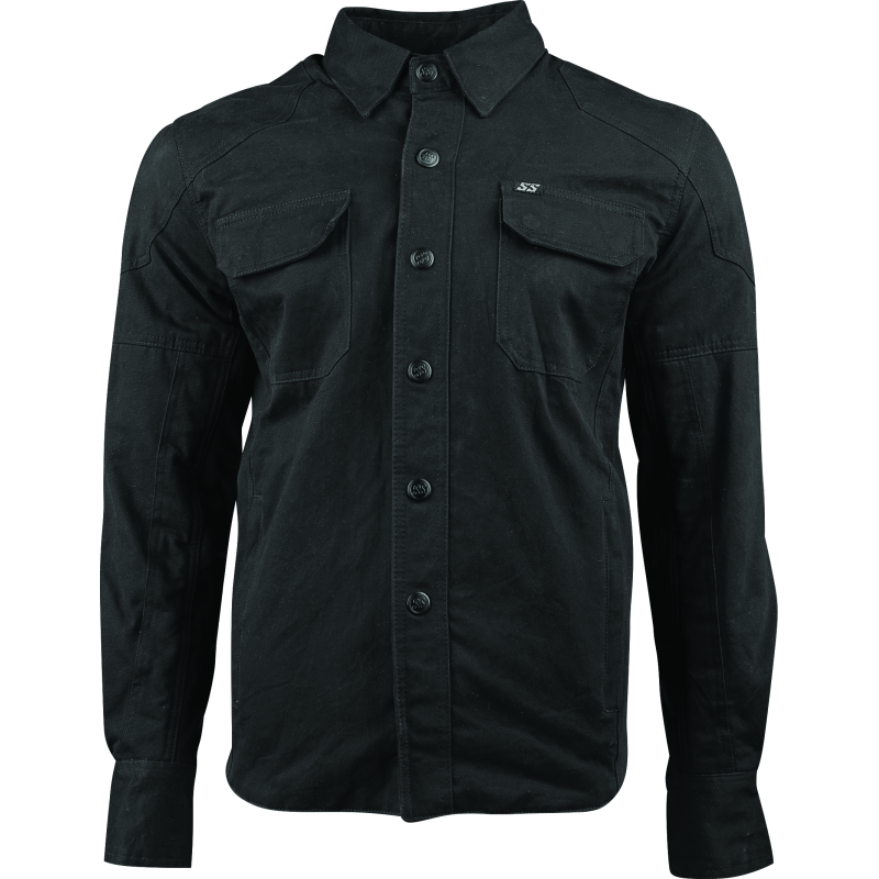 Speed and Strength Call to Arms Moto Shirt Black - Small