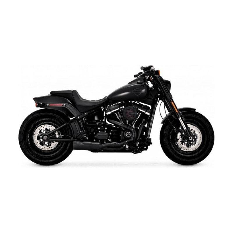 Vance & Hines HD Softail Fat Bob 18-22 HO 2-1 Black PCX Full System Exhaust