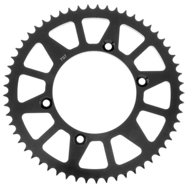 BikeMaster Suzuki Rear Steel Sprocket 428 52T - Black