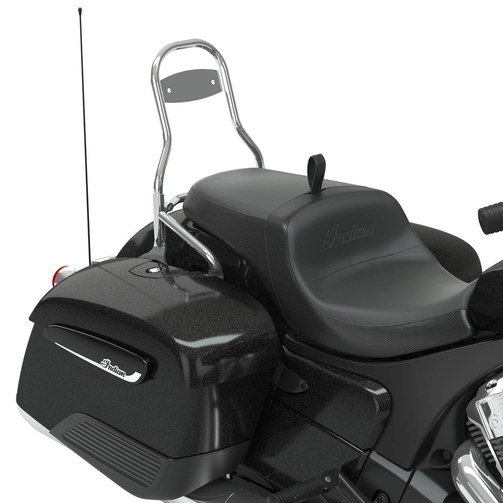 
                      
                        Indian Motorcycle Steel 12 in. Universal Quick Release Passenger Sissy Bar - 2884186-156
                      
                    