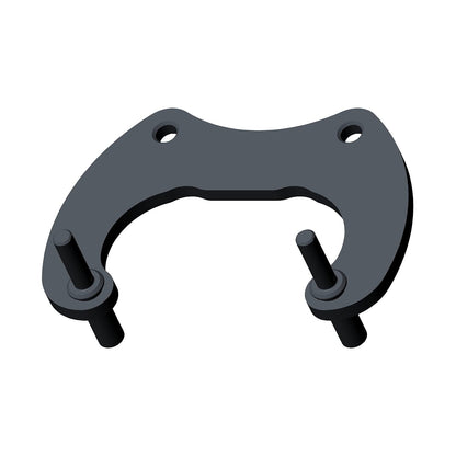 Polaris RZR Brake Caliper Mount, Rear, Genuine OEM Part 1912480, Qty 1