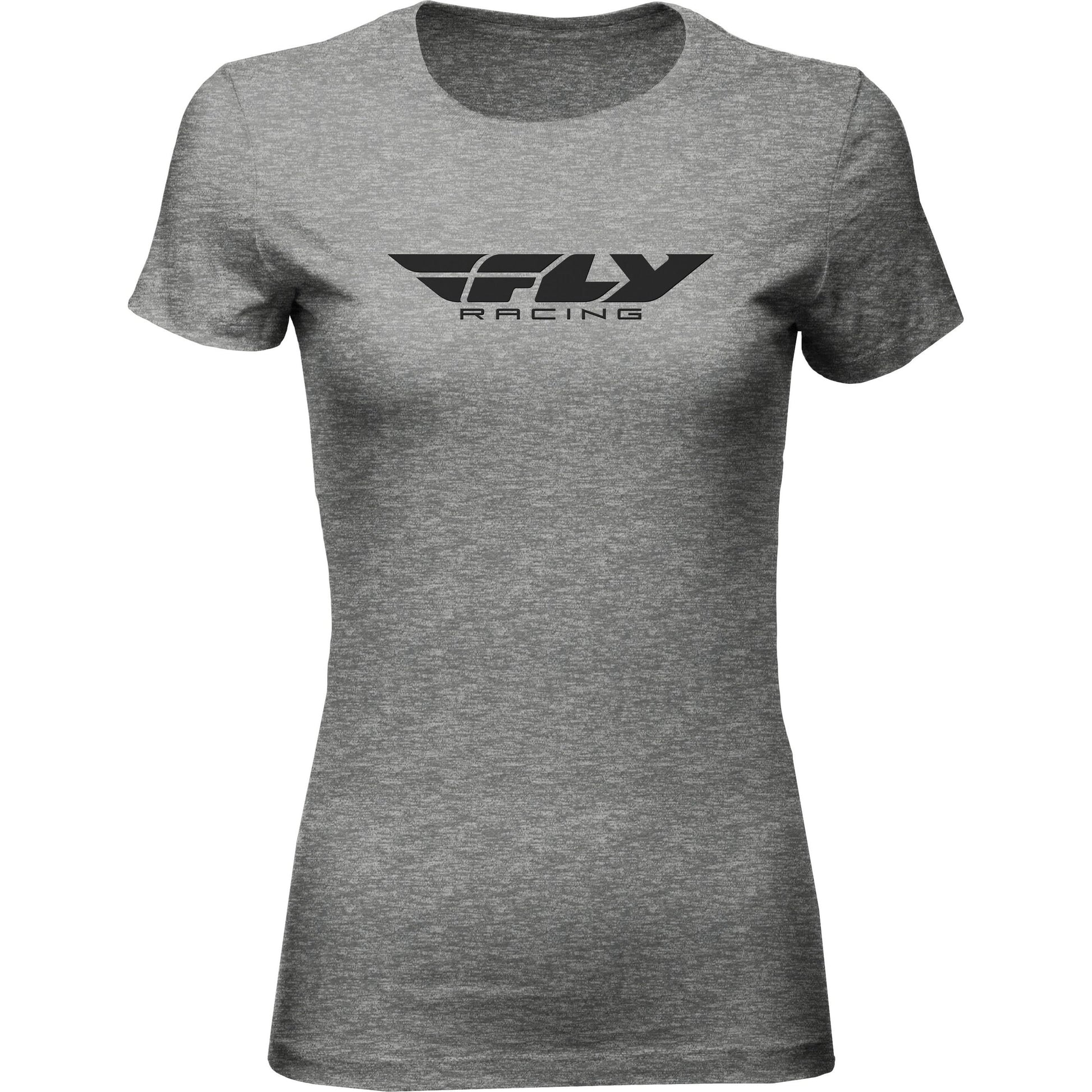 Women's Fly Corporate Tee Dark Grey Heather Xl