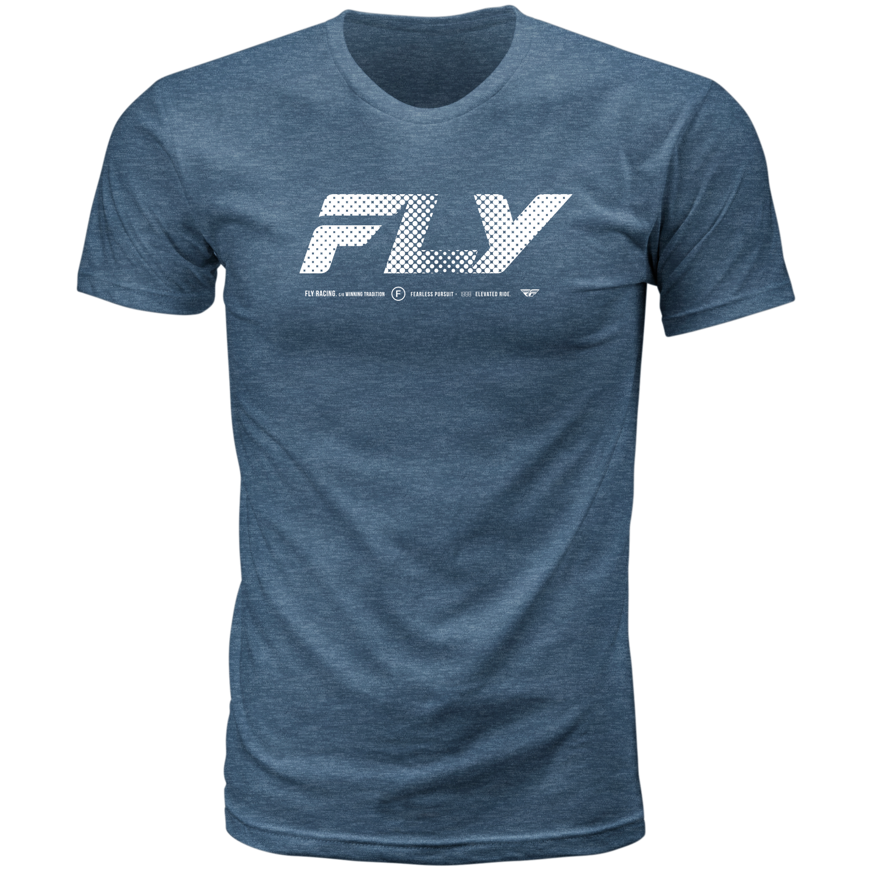Fly Worldwide Tee Blue Md