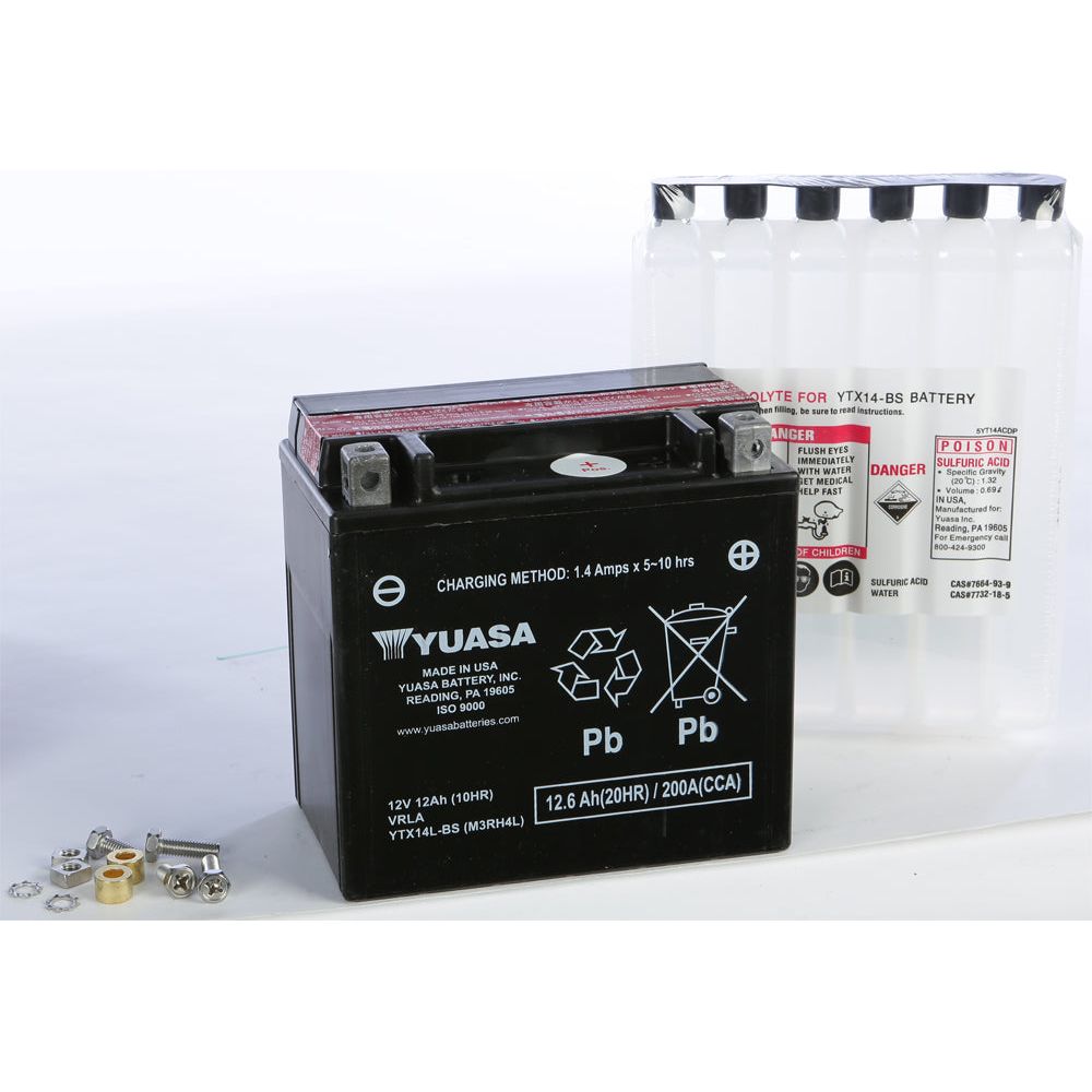 Battery Ytx14l Bs Maintenance Free