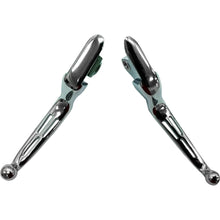 Slotted Lever Set Chrome Softail 15 17