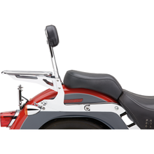 Detachable Backrest Round Chrome Softail 07 17