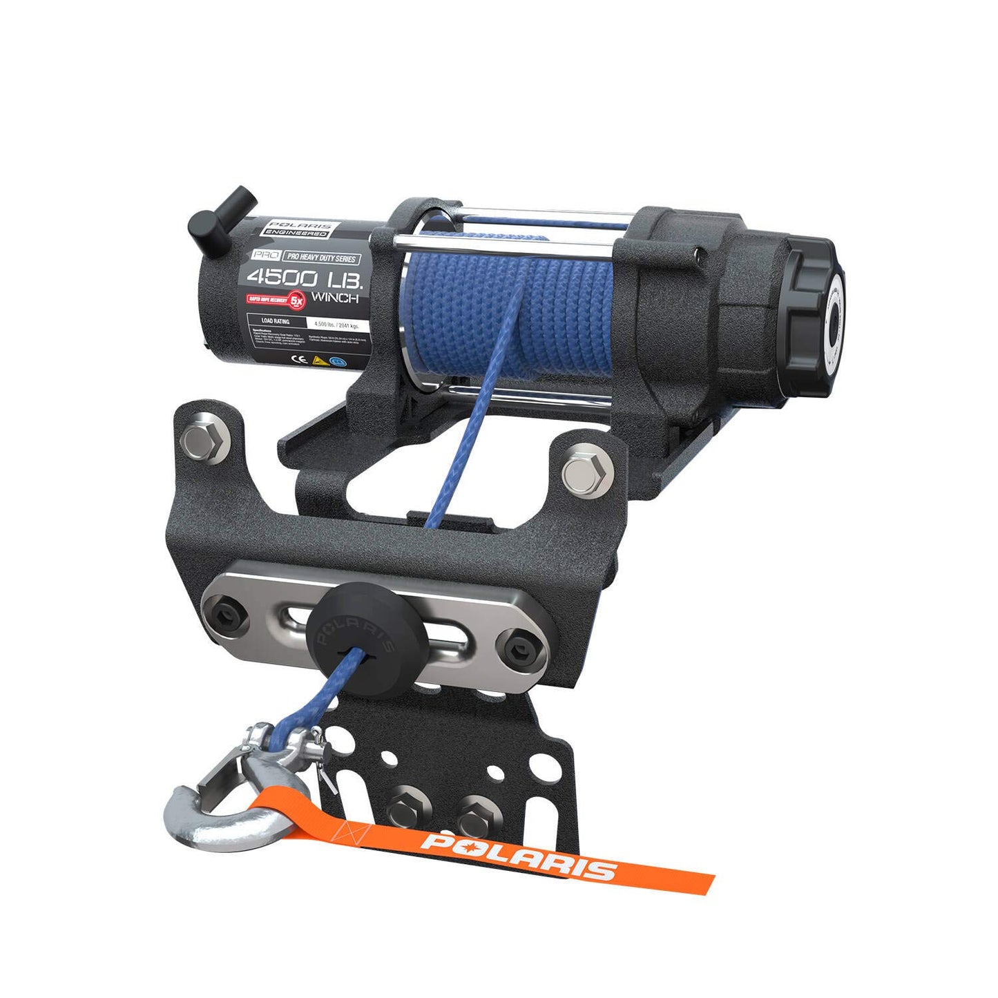 Polaris Off Road PRO HD 4,500 lb. Winch with Rapid Rope Recovery
