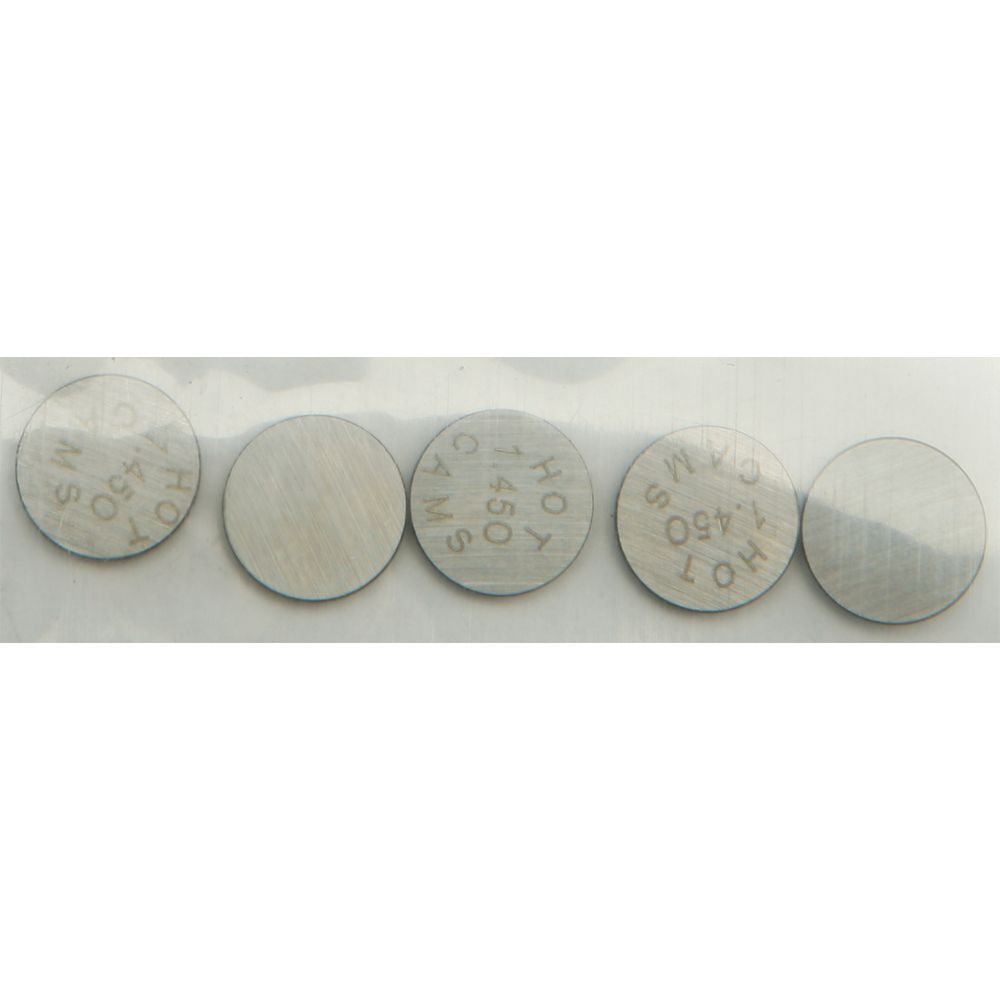 Valve Shims 9.48x1.45mm 5/Pk