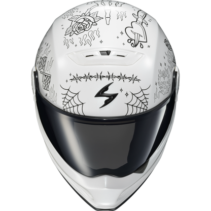 Covert Fx Full Face Helmet The Litas 2 White Md
