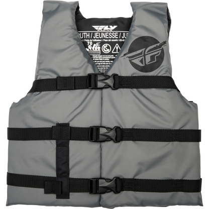 Youth Flotation Vest Grey/Black
