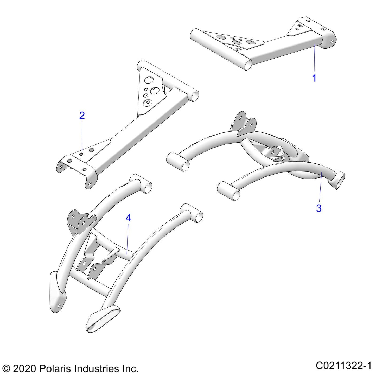 Polaris ATV Weld-UCA, Seal, Rear, RH, BLK, Genuine OEM Part 1025343-067, Qty 1