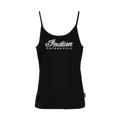 Indian Motorcycle Women's Script Logo Cami, Black - XL - 286478709
